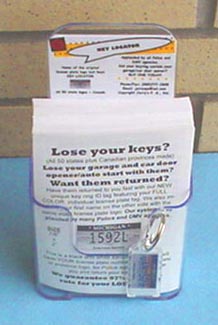 Lost Key Locator Store Display